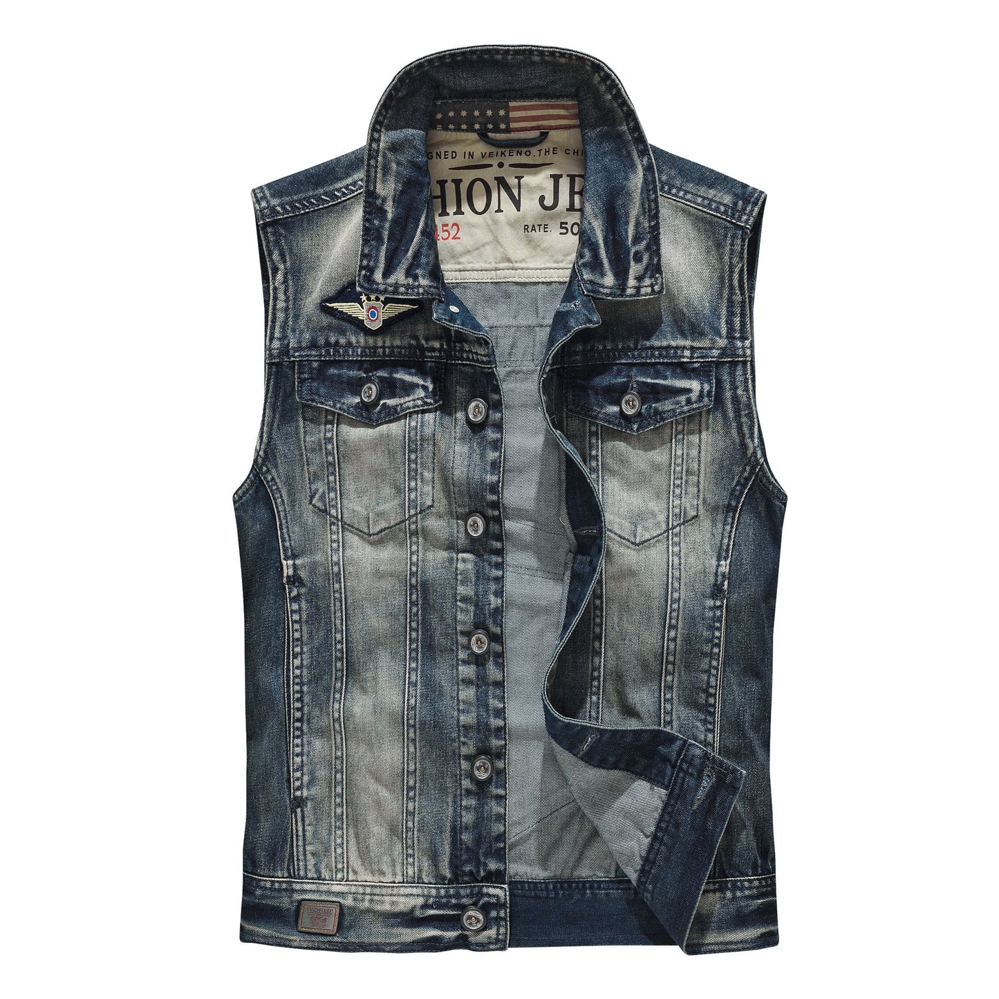 New-DSQ2 25ss Denim Vest coat