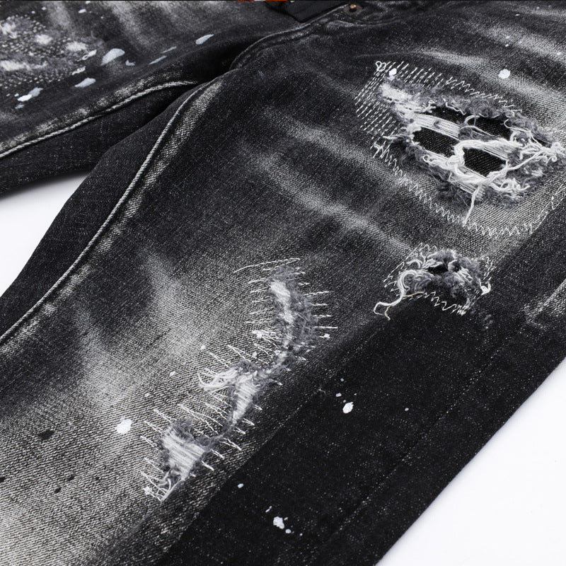 New-DSQ2 Fashion Holes Jeans