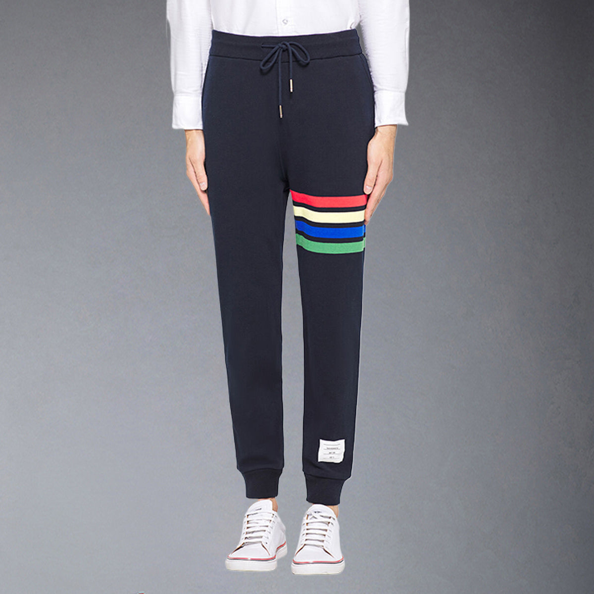 MR.TOM stripe Sports Pants