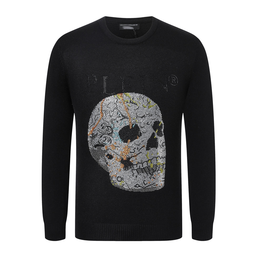 New-Black Fleece Sweatshirt