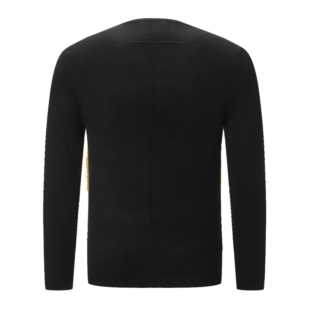 New-Black Fleece Sweatshirt