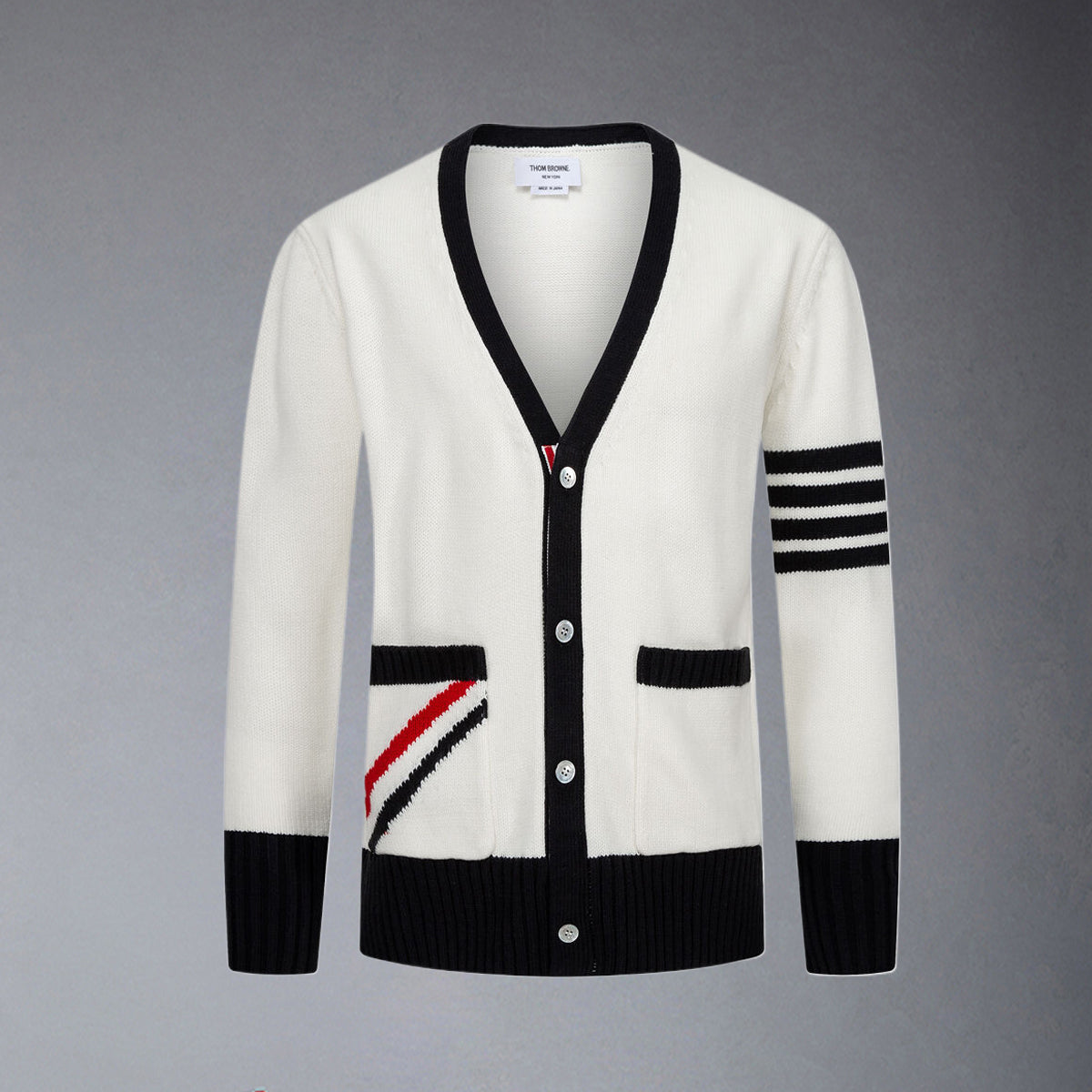 MR.TOM 2025ss Colorblock sweater