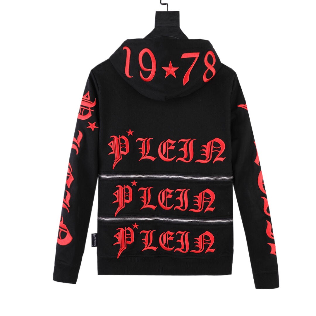 2025SS Unisex Black Hoodie