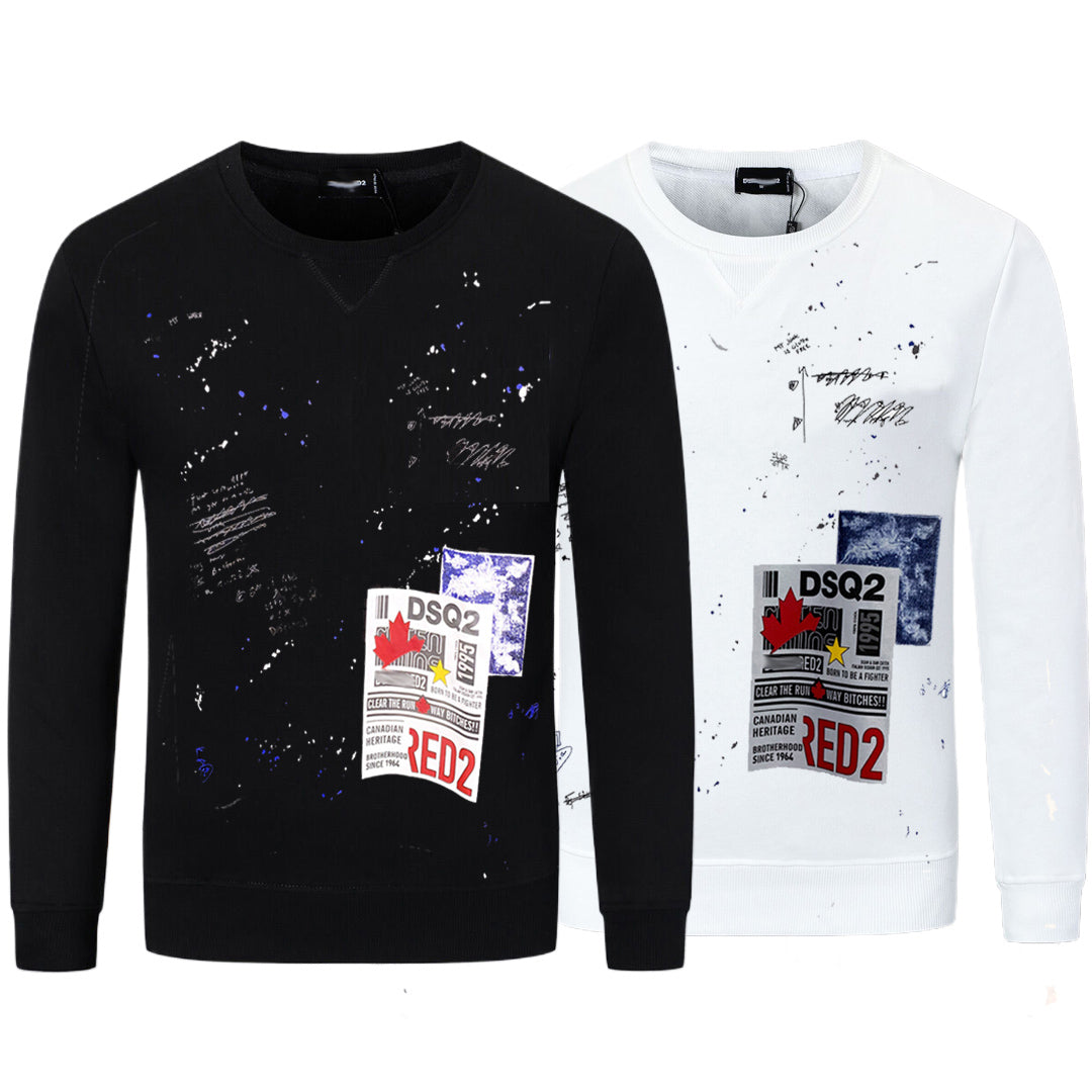 New-D2 24SS Casual Sweatshirt