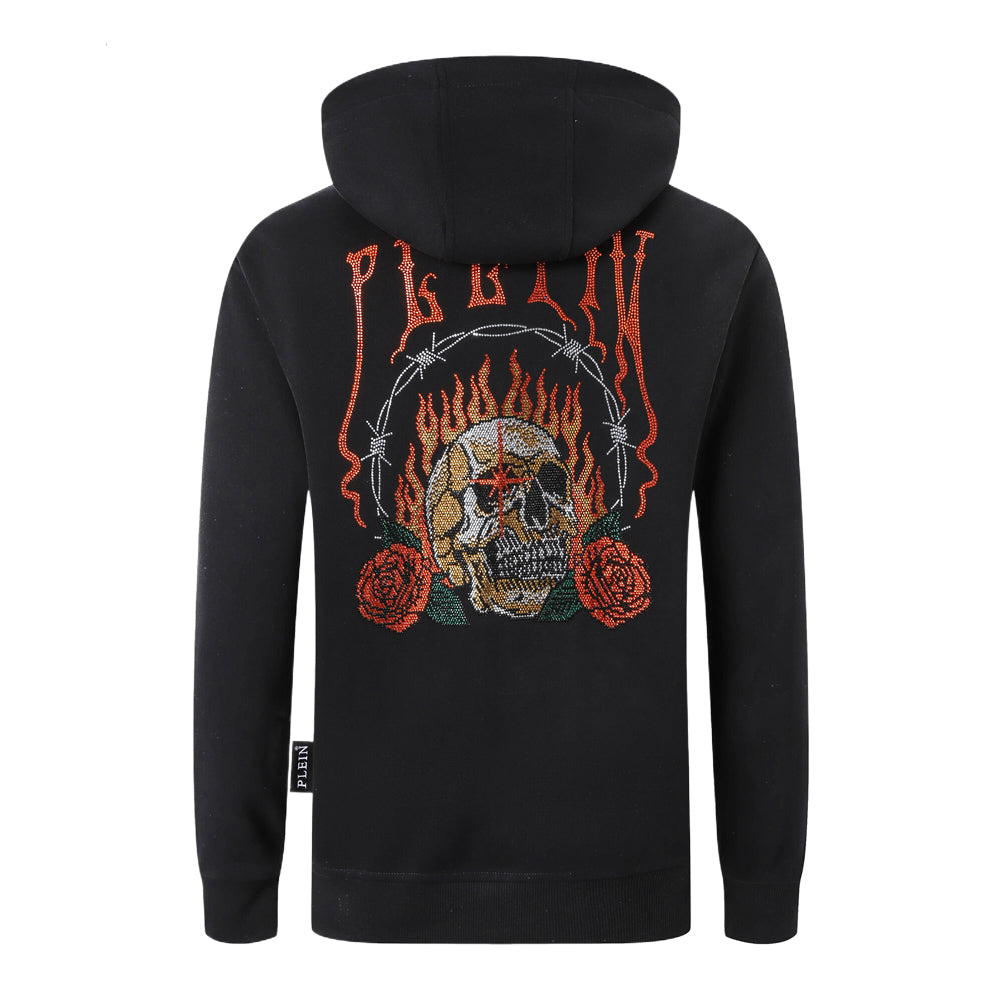 New-2025 Man Black Hoodie