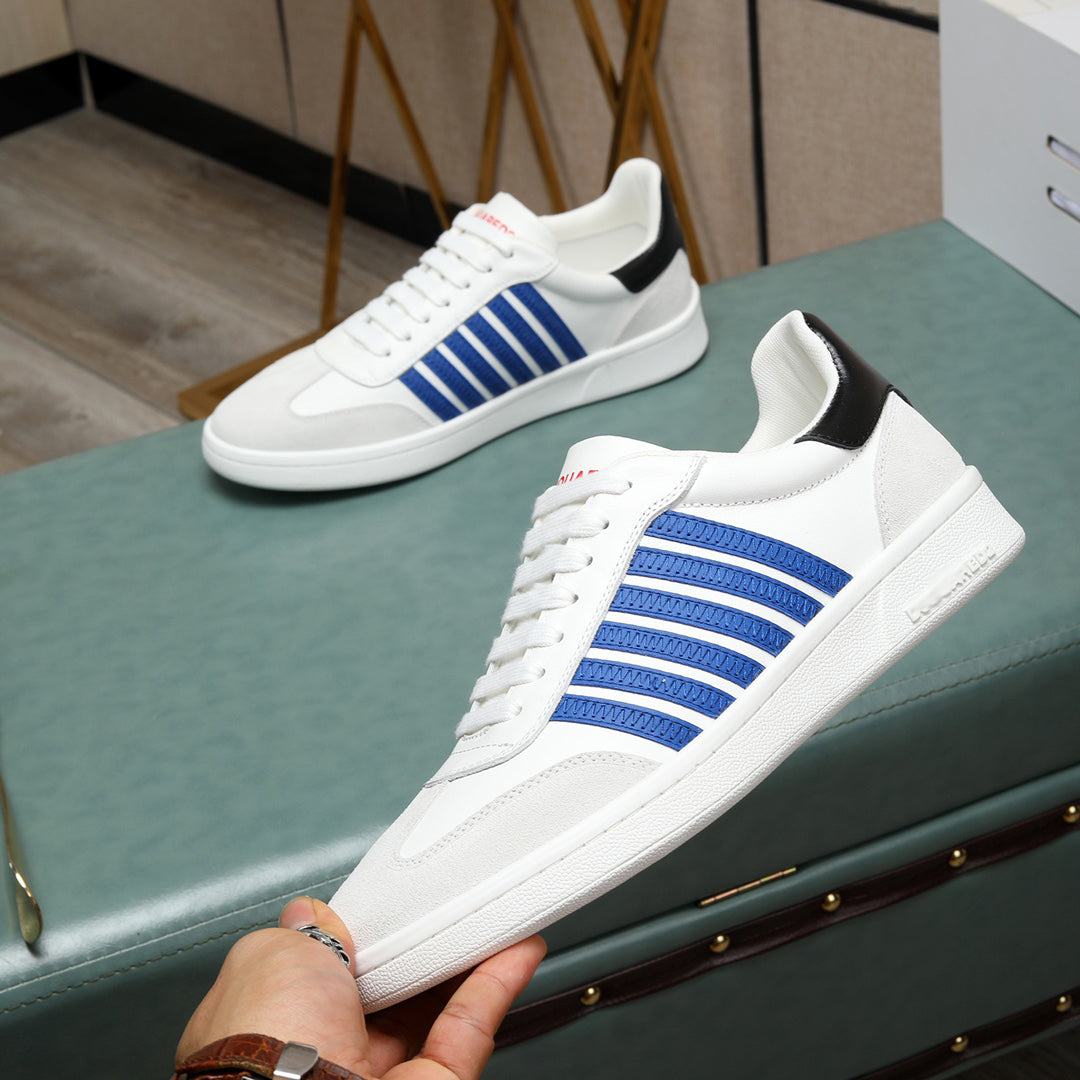New-DSQ2 2025ss Leather sneakers