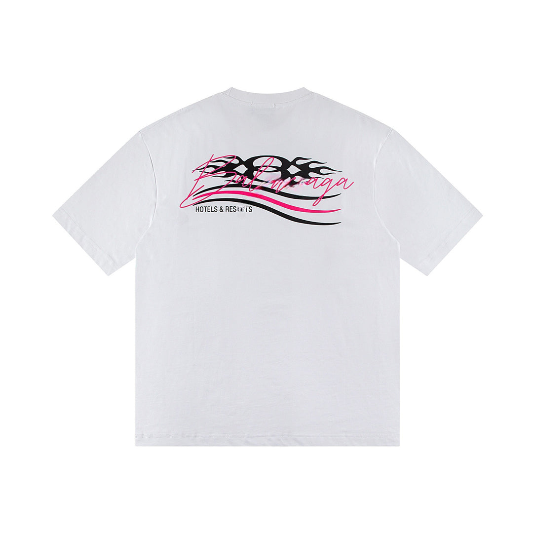 2025ss Printed Cotton T-shirt