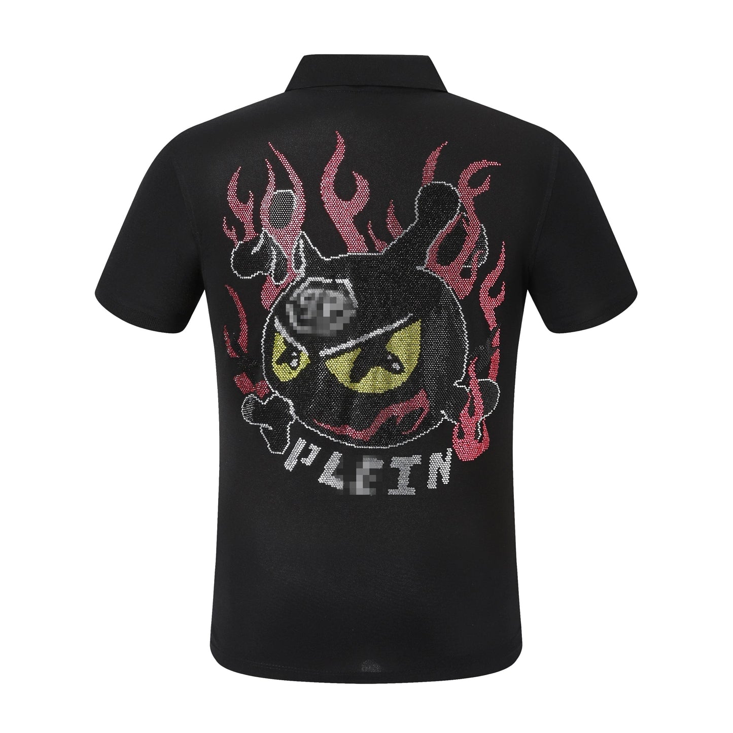 New-2024ss Flame POLO shirt