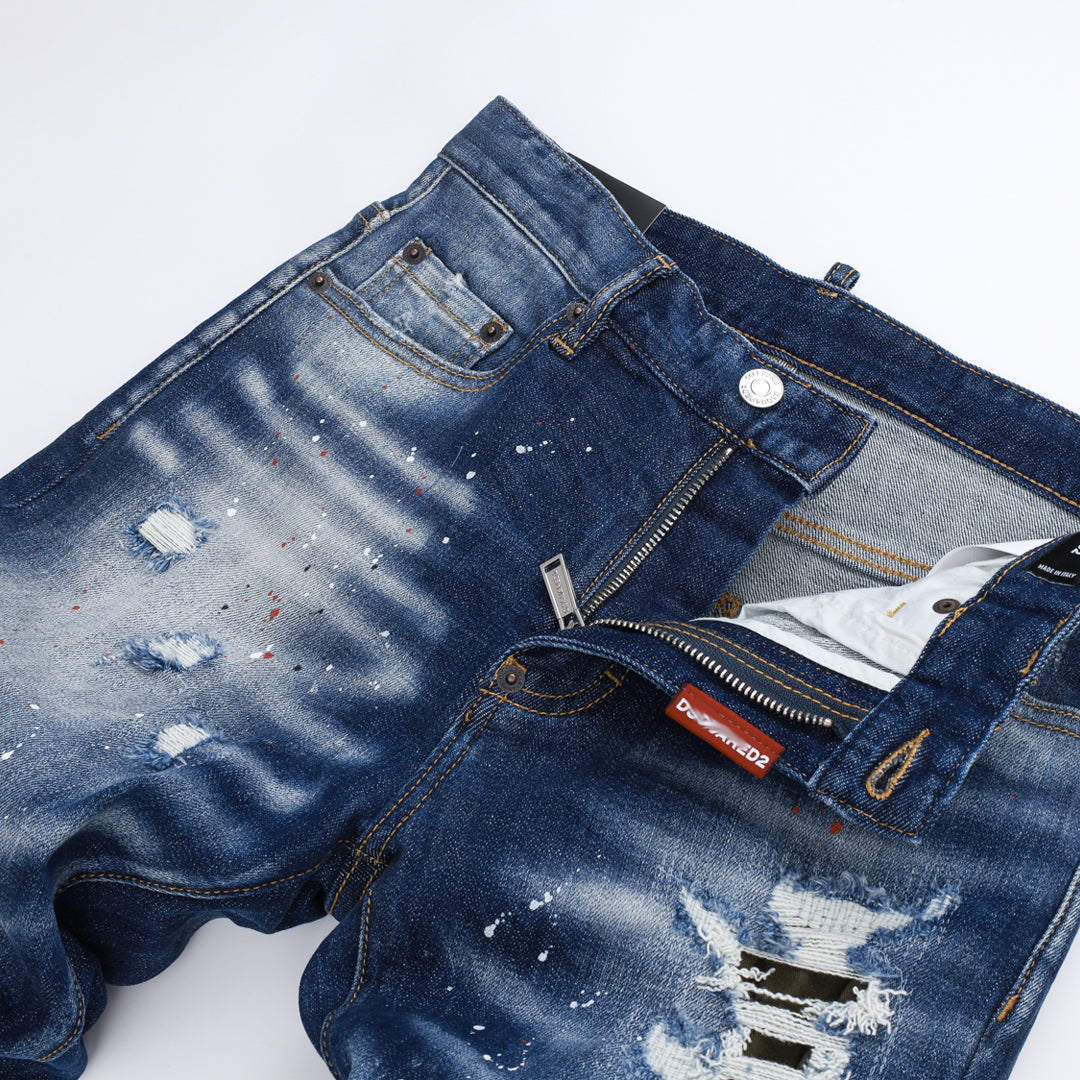 New-DSQ2 25ss Ripped Jeans