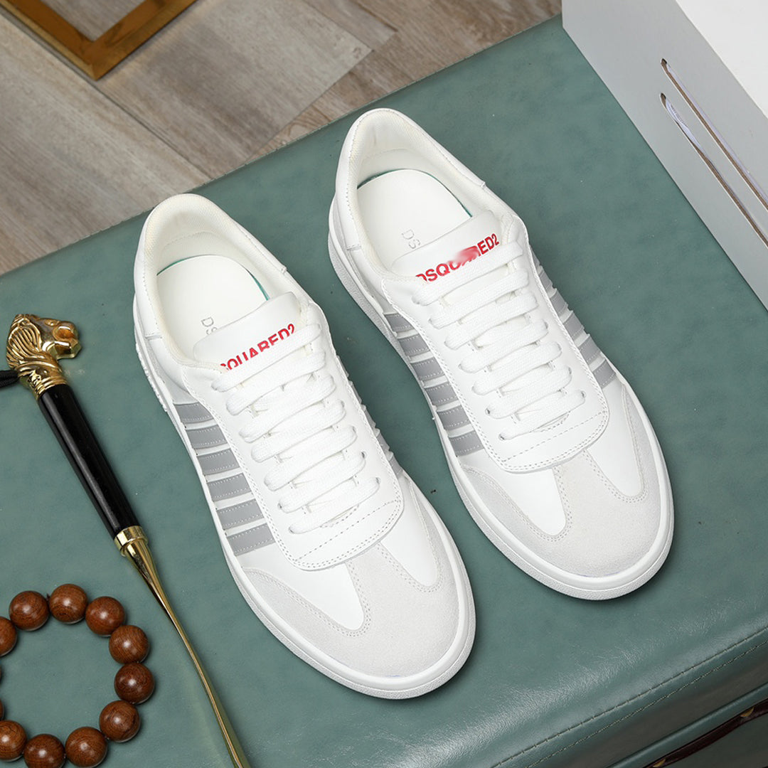 New-DSQ2 2025ss Leather sneakers
