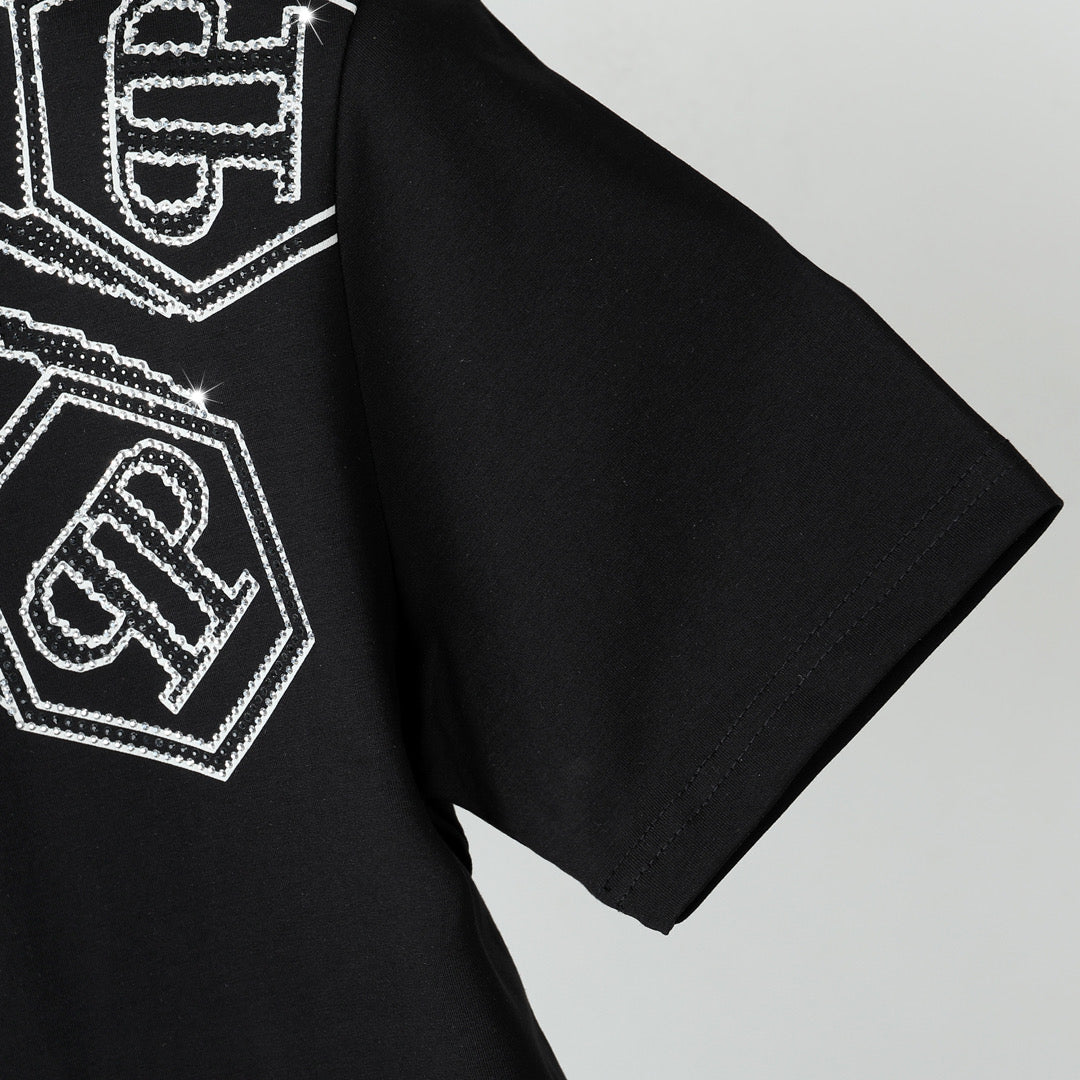 New- Hot stamping T-shirt