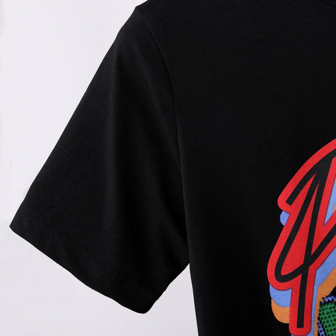 New- 2025 Hot stamping T-shirt