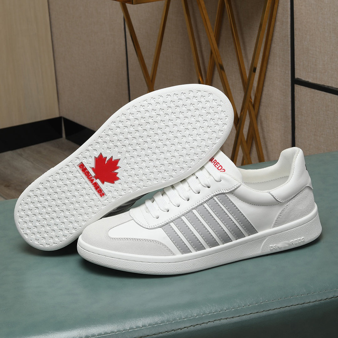New-DSQ2 2025ss Leather sneakers