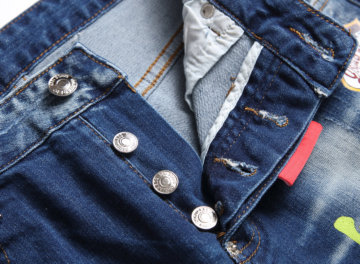 New-DSQ2 Five points Jeans