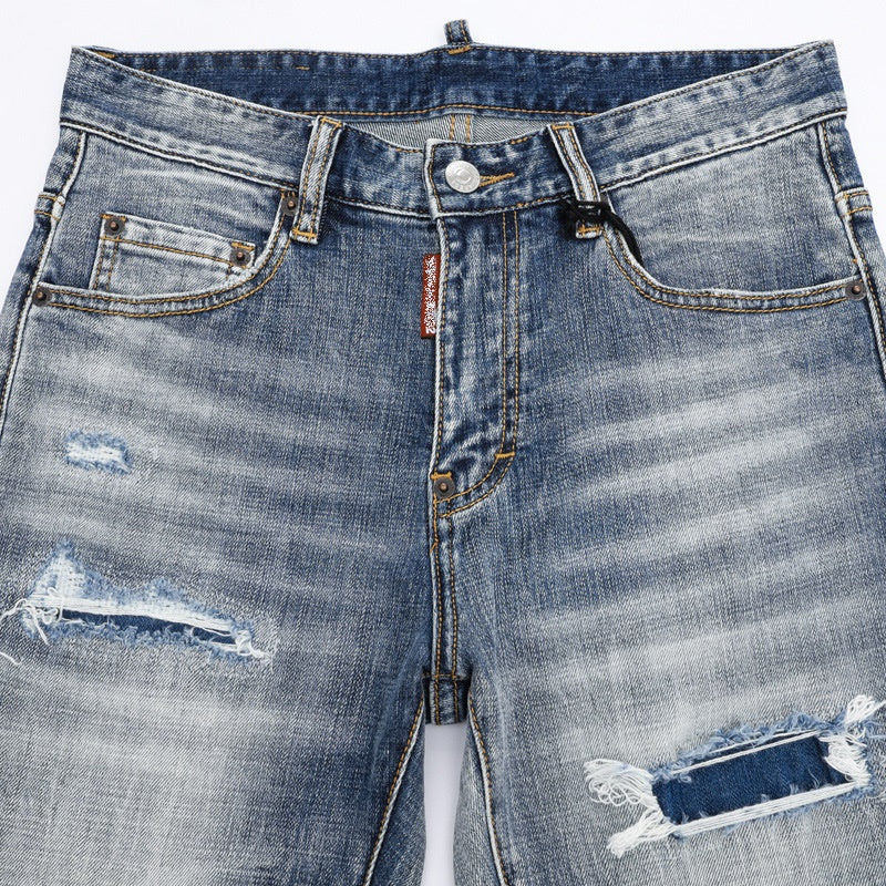New-DSQ2 Fashion Holes New Jeans