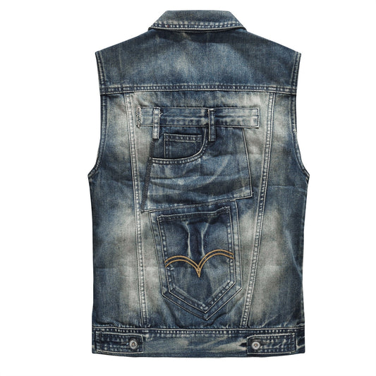 New-DSQ2 25ss  Denim Vest coat