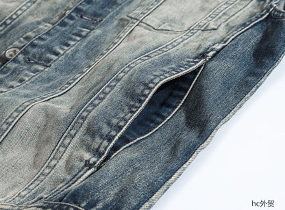 New-DSQ2 25ss  Denim Vest coat
