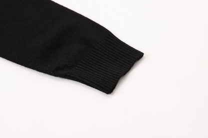 New-Black Fleece Sweatshirt