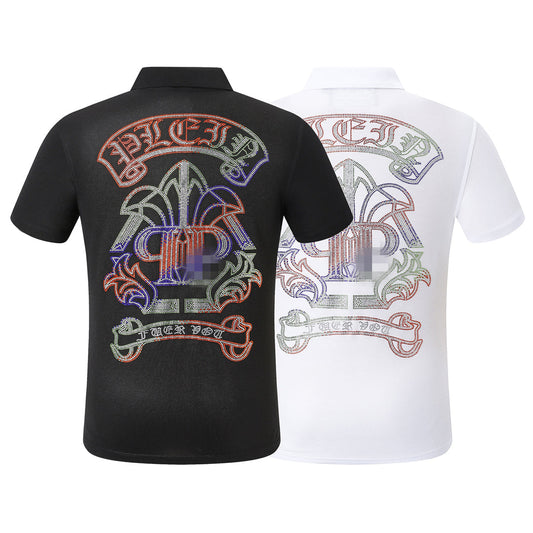 New-2025ss White POLO shirt