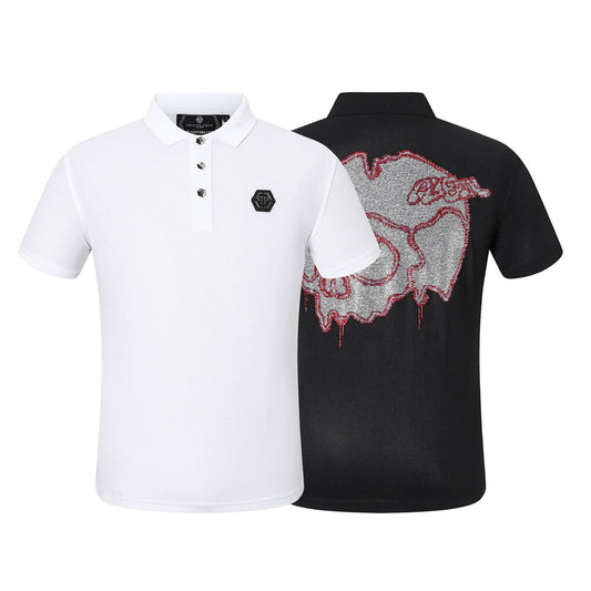 New-25ss Hot drill POLO shirt