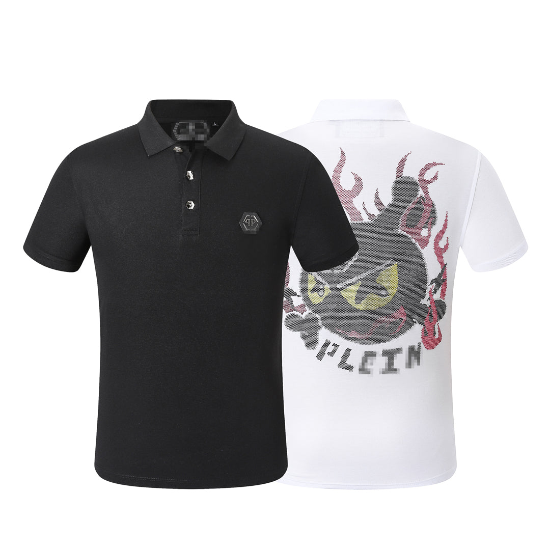 New-2024ss Flame POLO shirt