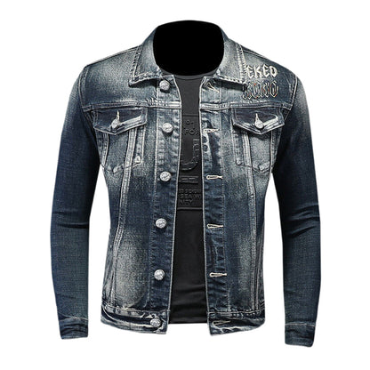 New-DSQ2 Distressed 24ss Denim Jacket