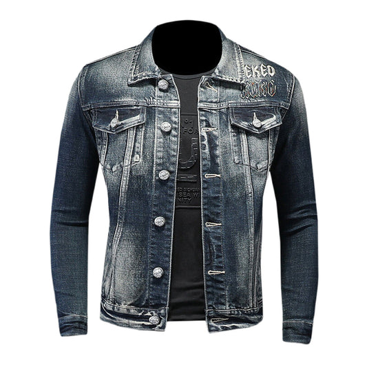 New-DSQ2 Distressed 24ss Denim Jacket