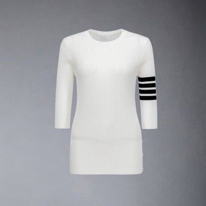 MR.TOM  women Hollow T-shirt