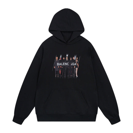 2025 Couples Print Hoodie