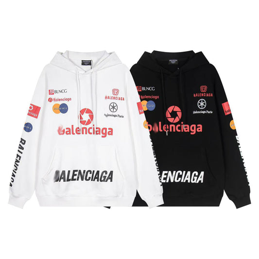 2025SS LOGO Print Gradient Hoodie