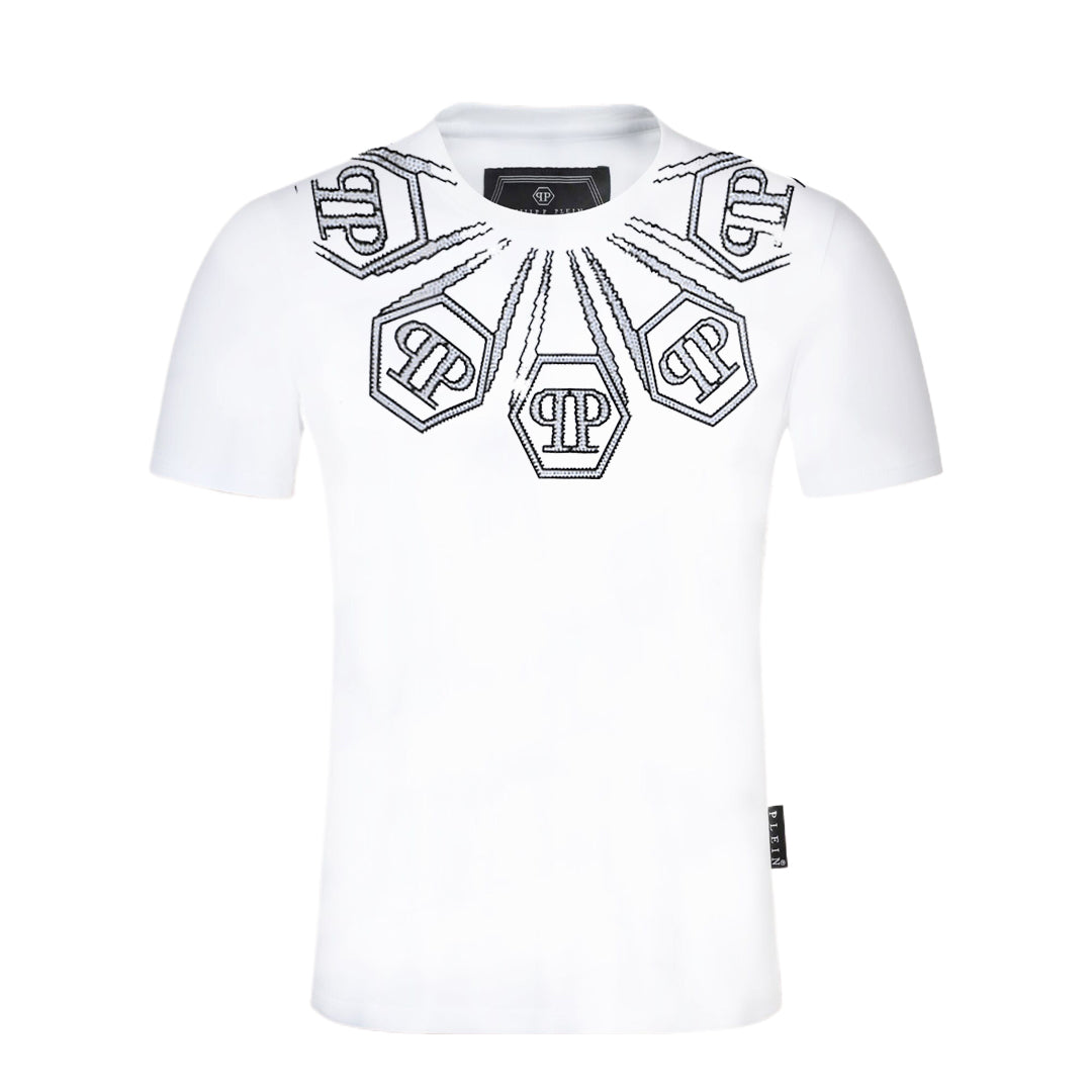 New- Hot stamping T-shirt