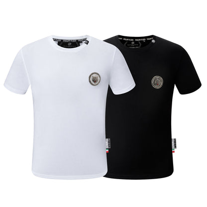 New-Hot stamping T-shirt