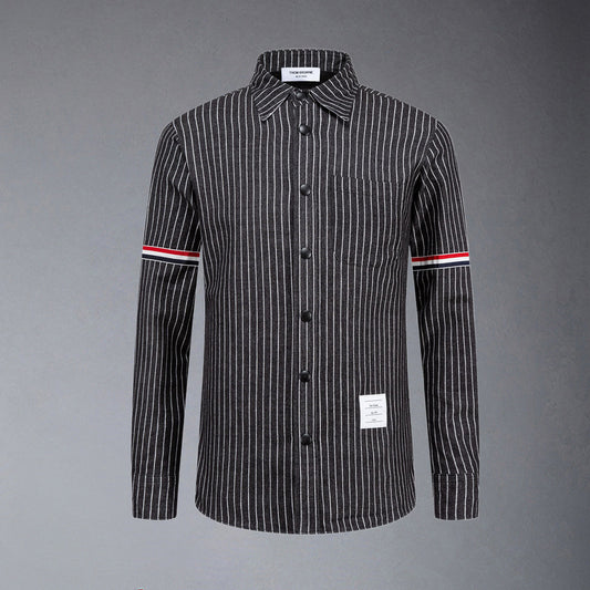 MR.TOM 4-Bar Thick Shirt