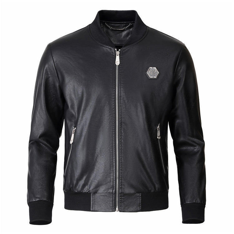 New-2025ss Man Cowhide Jacket
