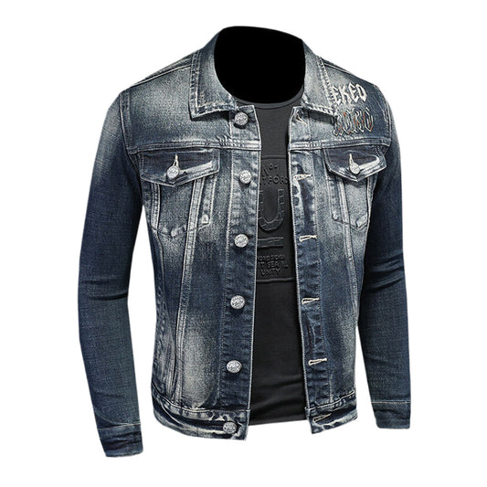 New-DSQ2 Distressed 24ss Denim Jacket