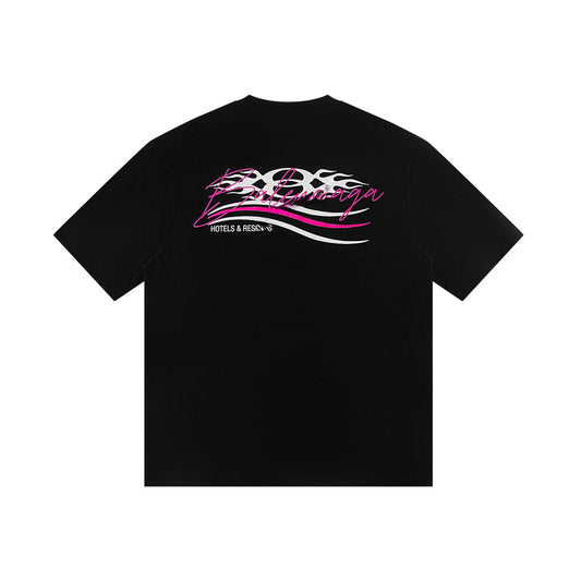 2025ss Printed Cotton T-shirt