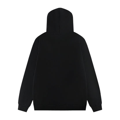 2025 Loose Fit Print Hoodie