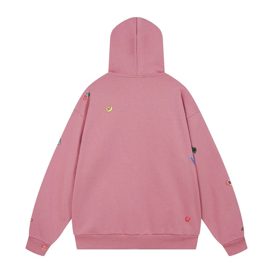 2025SS Crew Neck Loose Fit Hoodie