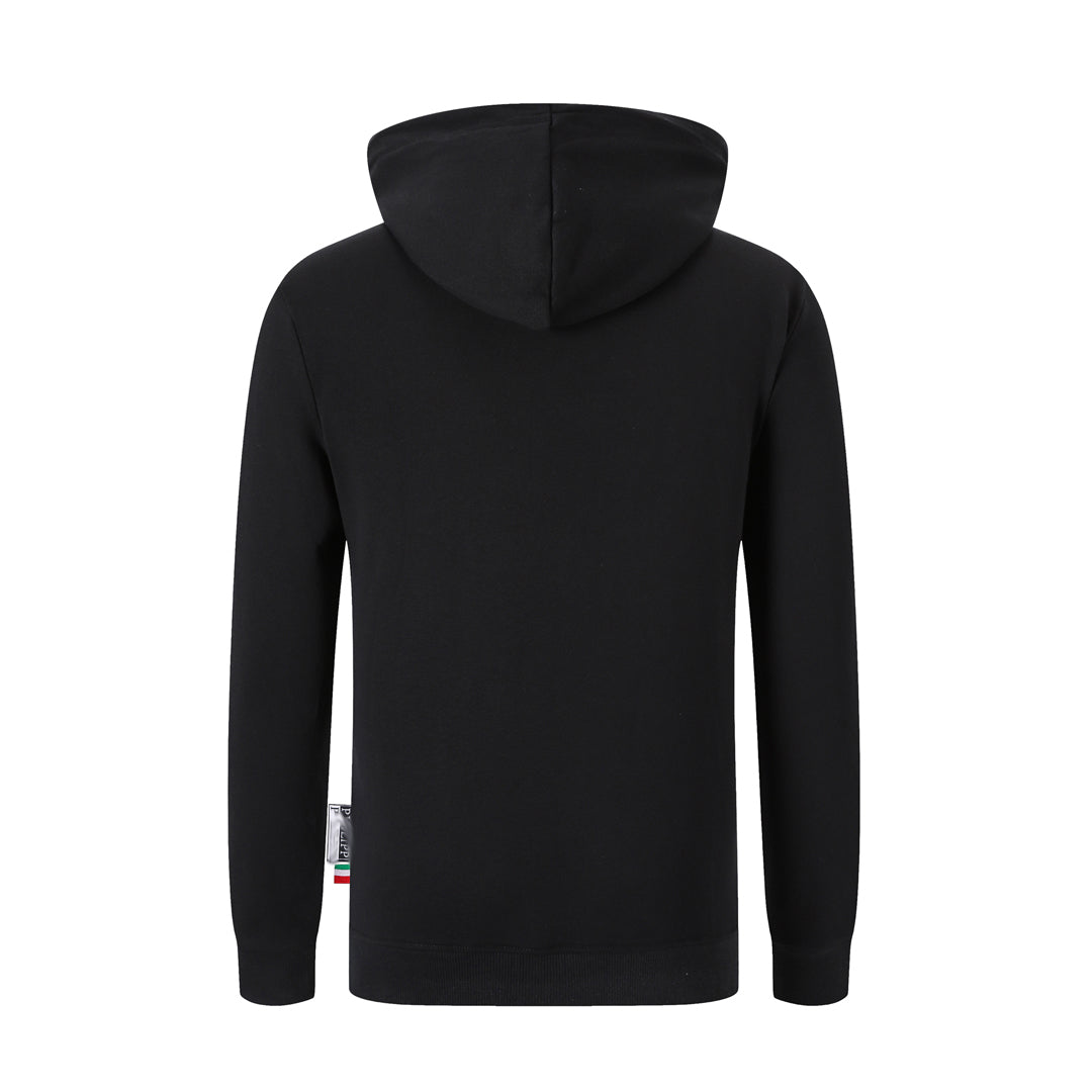 New-2025SS Unisex Black Hoodie