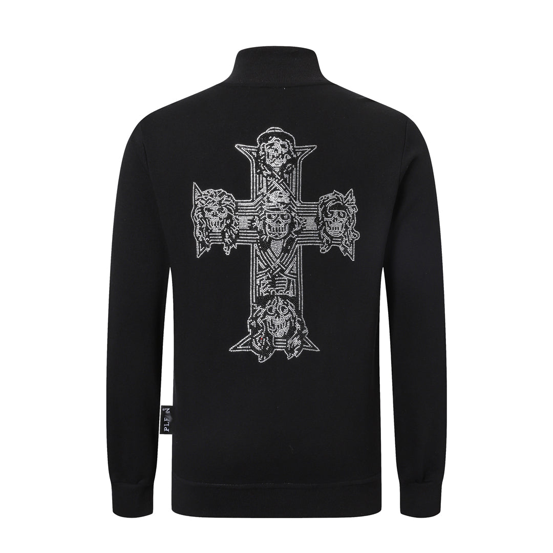 New-2025 Sports Black Hoodie
