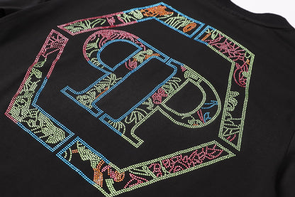 New-25ss Hot stamping T-shirt
