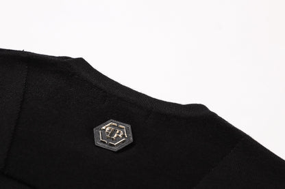New-Black Fleece Sweatshirt
