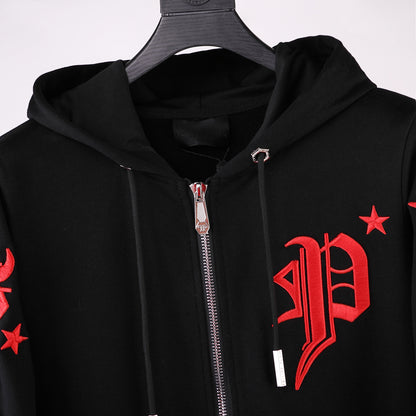 2025SS Unisex Black Hoodie