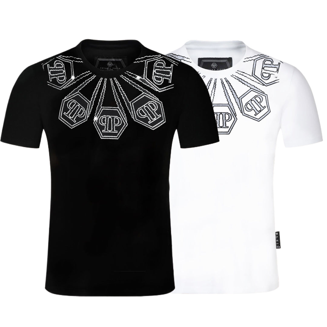 New- Hot stamping T-shirt