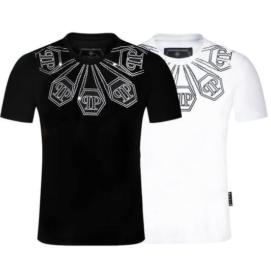 New- Hot stamping T-shirt