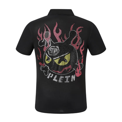 New-2024ss Flame POLO shirt