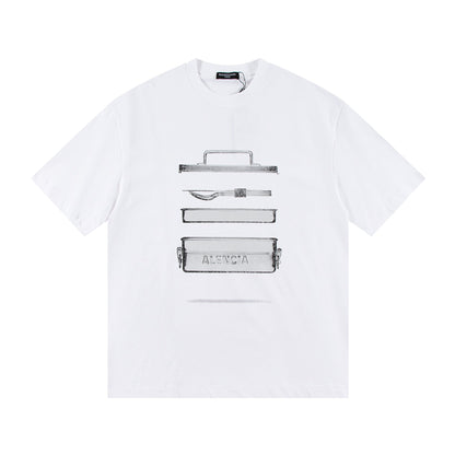 2025ss Printed Couples' Style T-shirt