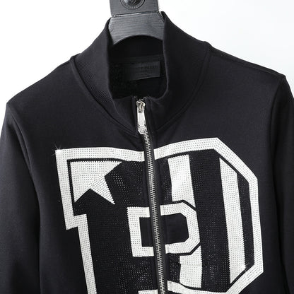 2025SS Embroidery Black Hoodie
