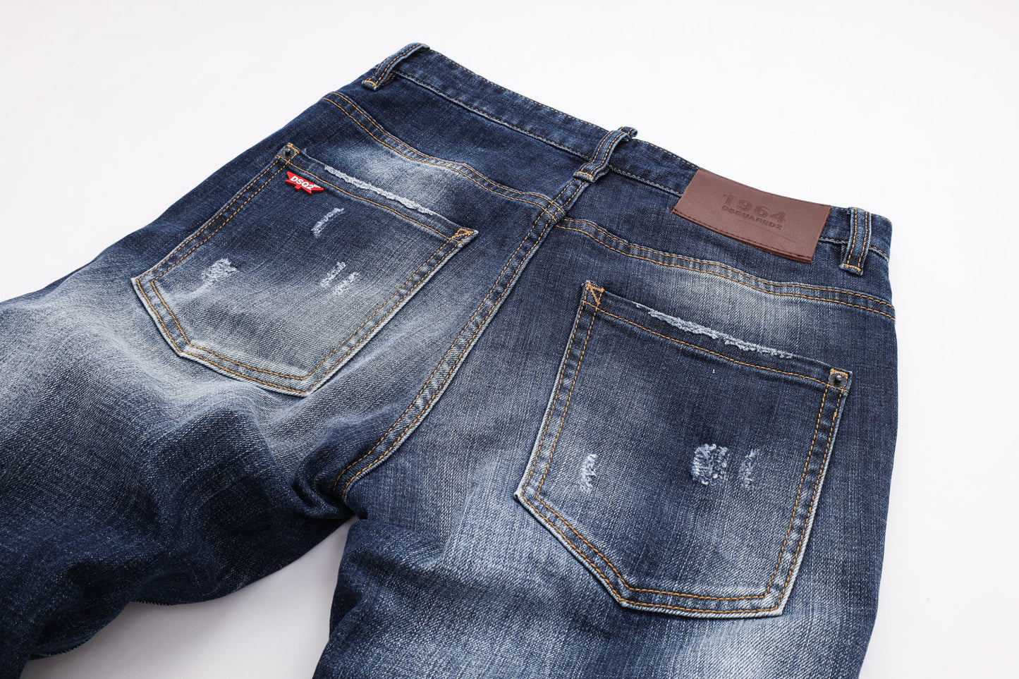 New-DSQ2 2025ss Ripped Jeans