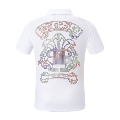 New-2025ss White POLO shirt